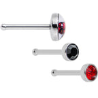 20G Licensed NFL Tampa Bay Buccaneers Logo Nose Bone 3 Pack Set